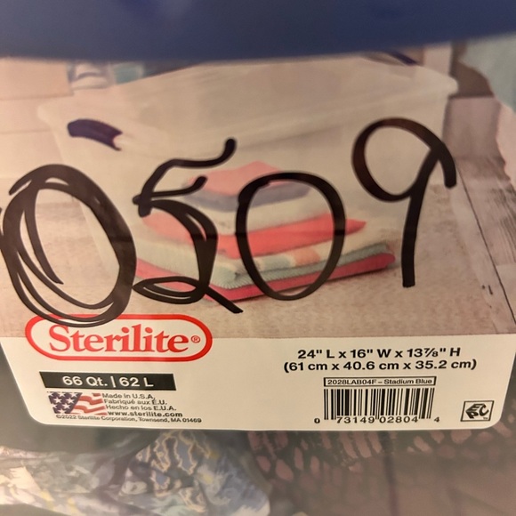 Vans Cropped Button Up Flannel, Size Med Blue/Grey - Picture 5 of 5